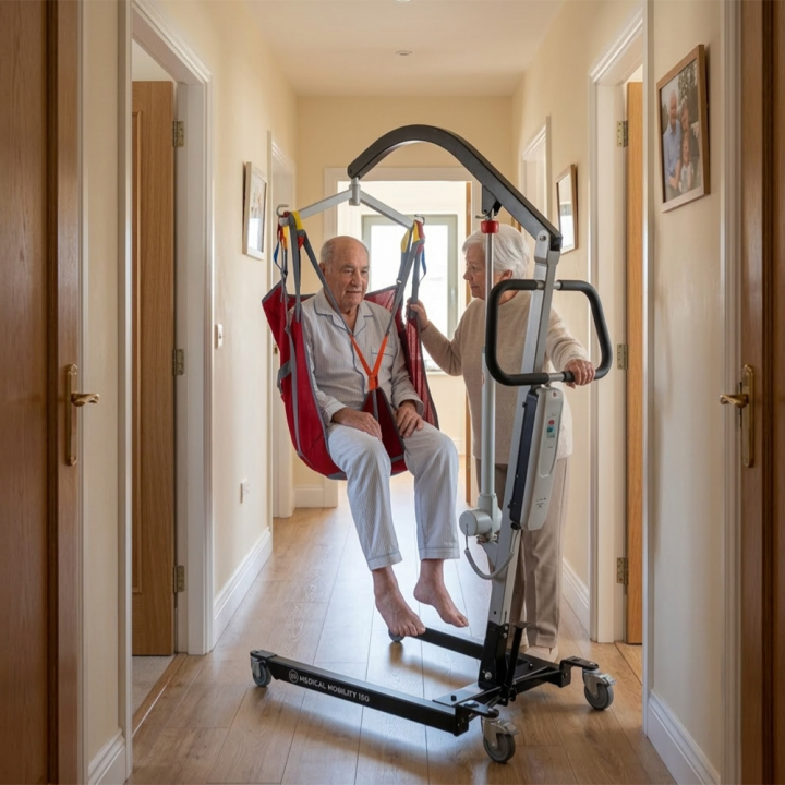 Mobilität 150kg Elektrischer Kran | Kostenloser Versand | Orthopädie orthospaña